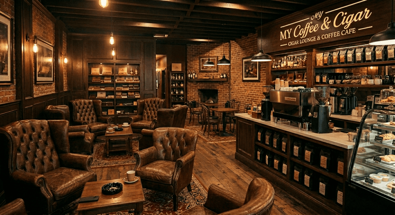 My Coffee and Cigar, Karachi (Now Open)